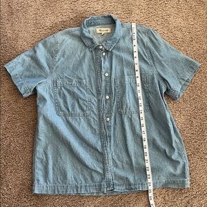 Madewell Light Blue Denim Shirt